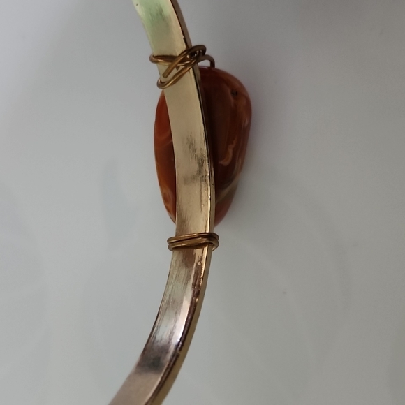 Custom bangle with stone - Picture 7 of 7